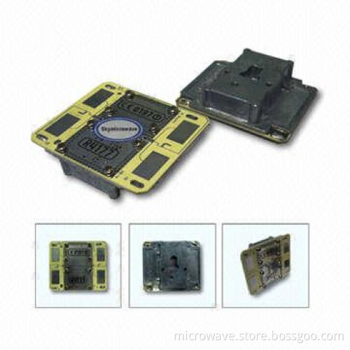 Microwave Motion Sensor for Multiple Applications with 10.525GHz Center Frequency